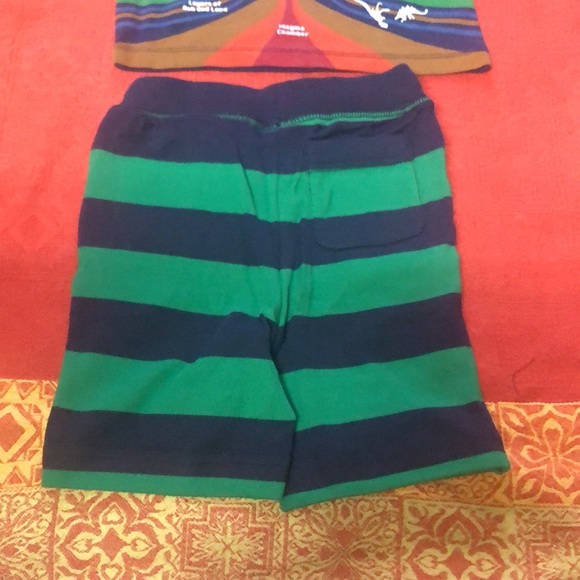 Hanna Andersson NEW 18-24m volcano tee and shorts - Picture 7 of 10